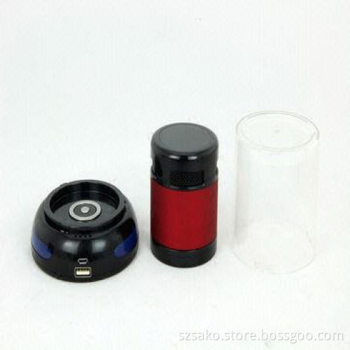 Portable Bluetooth Speaker, with Intelligent Voice Prompts, Sensing Capabilities, Rechargeable Dock